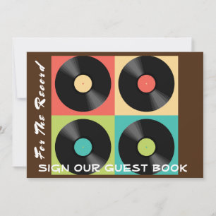 Wedding For the record Invitation