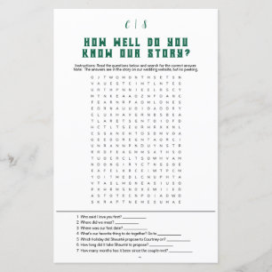 Wedding Game Word Search v2