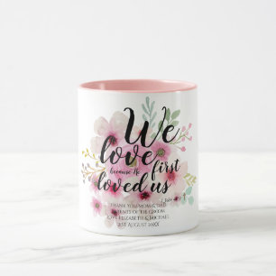 Wedding Gift 4 Parents Bride Groom Catholic Verse Mug
