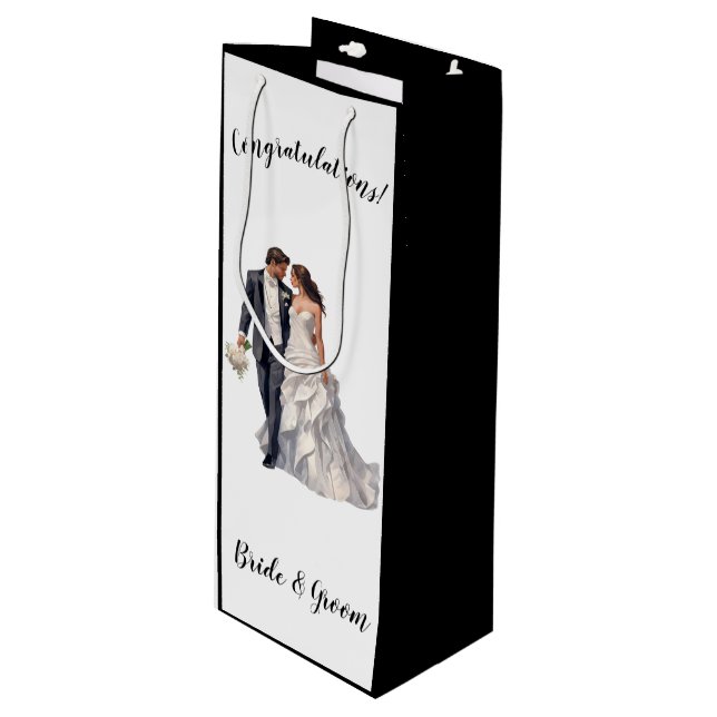 Wedding Gift Bag (Front Angled)