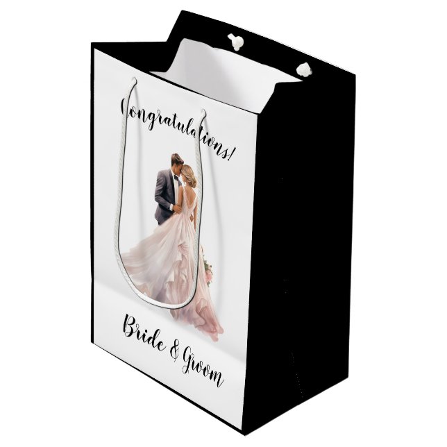 Wedding Gift Bag (Front Angled)
