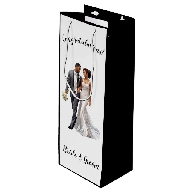 Wedding Gift Bag (Front Angled)
