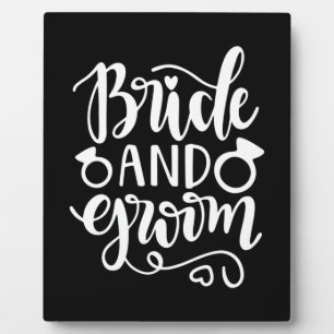 Wedding Gift Bride And Groom Plaque