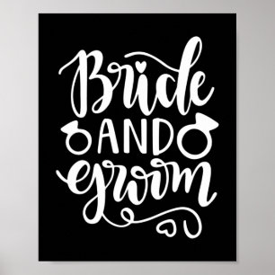 Wedding Gift Bride And Groom Poster