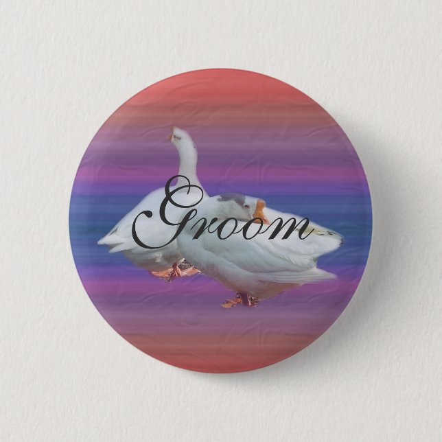 wedding gift, bride or groom button (Front)