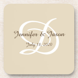 Wedding gift coasters
