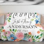 Wedding Gift For Couple, Customised Mr And Mrs Fleece Blanket<br><div class="desc">custom name blanket,  children blanket,  child blanket,  adult blanket,  kids girls blanket,  minky blanket,  sherpa blanket,  microfiber blanket,  fleece blanket,  camping blanket,  child blanket,  blanket with name,  fleece blanket,  throw blanket,  girl name blanket</div>