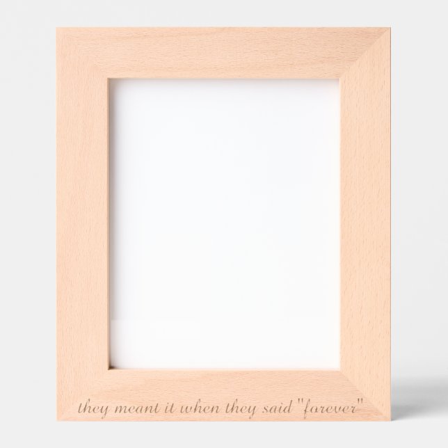 Wedding Gift for Couple Etched Frames (Front)