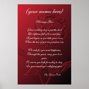 Wedding Gift for the Bride and Groom Poster