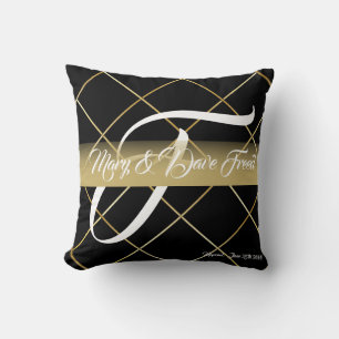 Wedding gift just married pillow cases