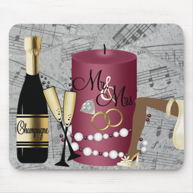 Wedding Gift Mousepad (Front)