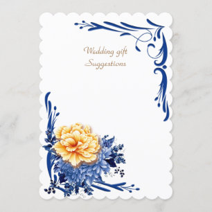 Wedding Gift Suggestions Invitation