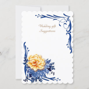 Wedding Gift Suggestions Invitation