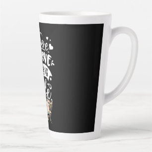 Wedding Gift There Is Love There Is Life Latte Mug