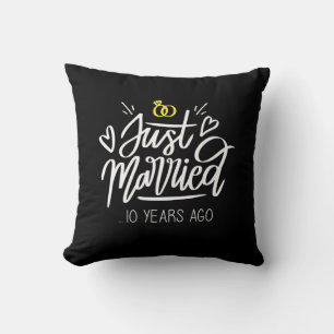 Wedding Gifts 10th Wedding Anniversary Cushion