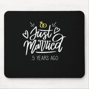 Wedding Gifts 5th Wedding Anniversary Mouse Mat