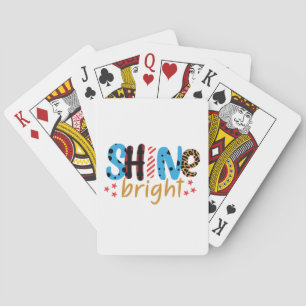 Wedding Gifts Shine Bright Playing Cards