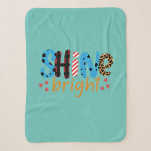 Wedding Gifts Shine Bright Sherpa Blanket