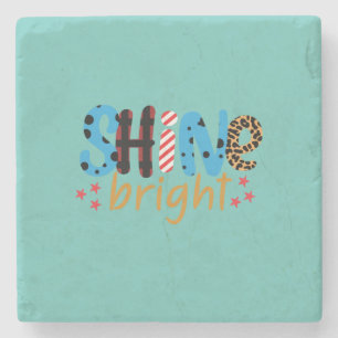 Wedding Gifts   Shine Bright Stone Coaster
