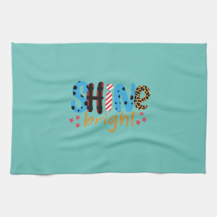 Wedding Gifts Shine Bright Tea Towel