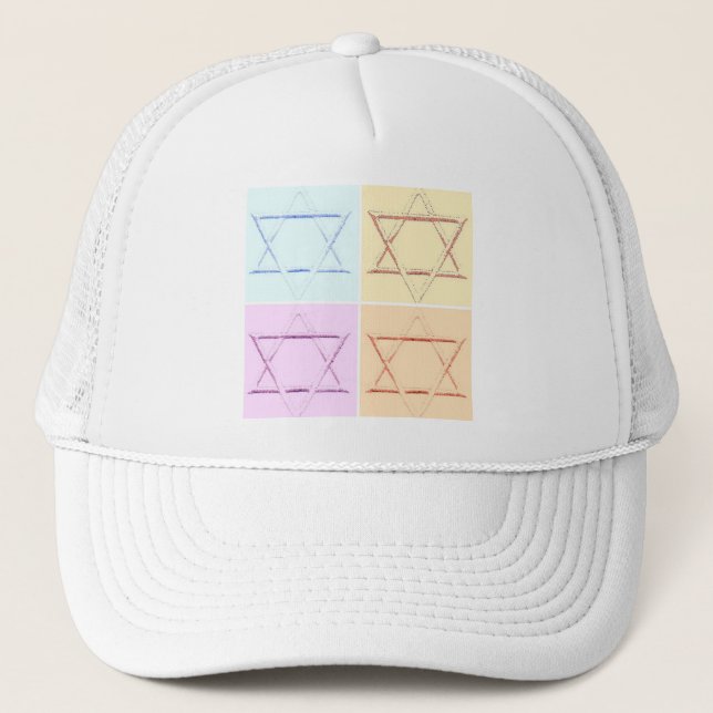 Wedding Gifts/Star of David Trucker Hat (Front)
