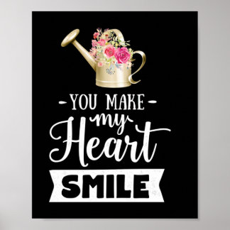 Wedding Gifts | You Make My Heart Smile Poster