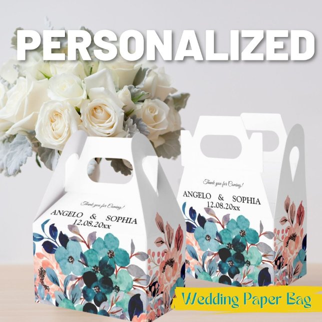 Wedding Giveaway Box - Floral (Creator Uploaded)