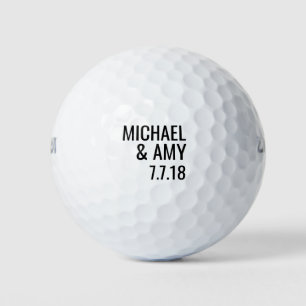 Wedding Golf Balls - Golf Wedding