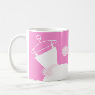 Wedding Gown Pink 'Bridal Shower' mug