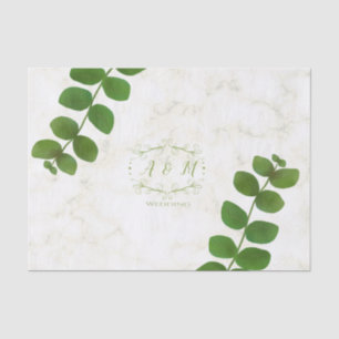 Wedding Green Chic Tissue Paper
