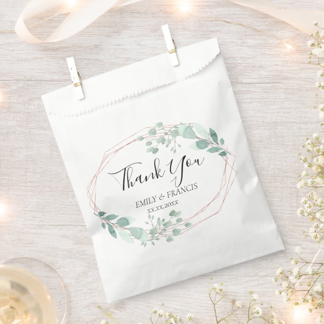 wedding greenery design thank you favour bags (Clipped)