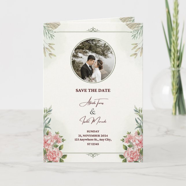 WEDDING GREETING CARDS (Front)