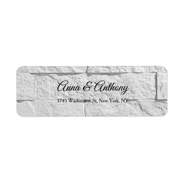 Wedding Grey Wall Professional Elegant Plain (Front)