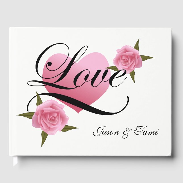 Wedding Guest Book (Front)