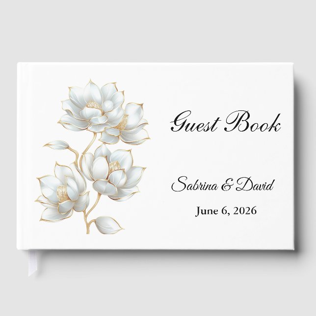 Wedding Guest Book (Front)
