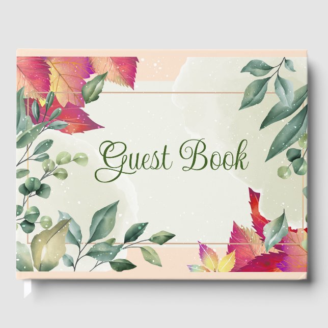 Wedding guest book (Front)