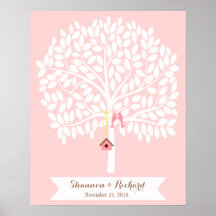 Wedding Guest Book Alternative Tree, 155 leaves