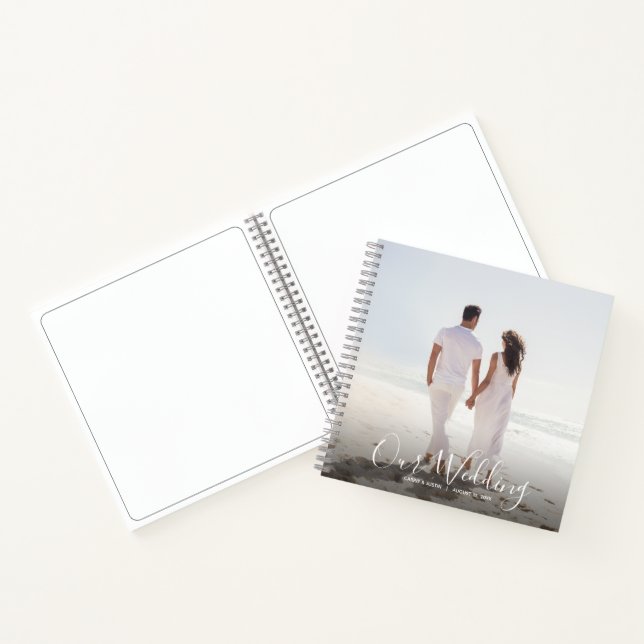 Wedding Guest Book Hard Cover (Inside)