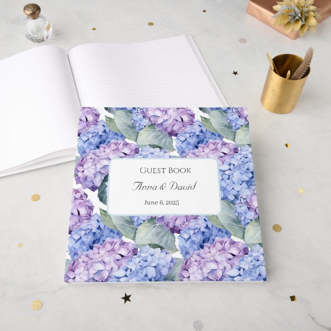 Wedding Guest Book Non Foil (Front Open)