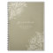 Wedding Guest Book Vintage Floral Notebook