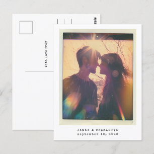 Wedding Guestbook Postcard Photo Template