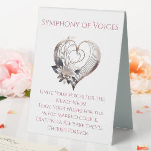 Wedding Guestbook Sign-Modern Pink Heart