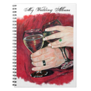 Wedding Hands Photo Album Notebook