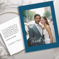 Wedding Handwritten Thank you 1 Photo