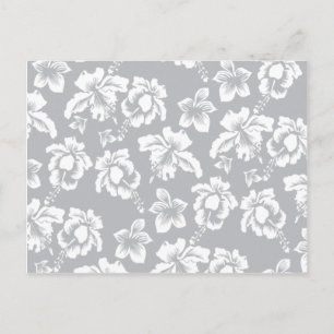 Wedding Hawaiian White Flower Postcard