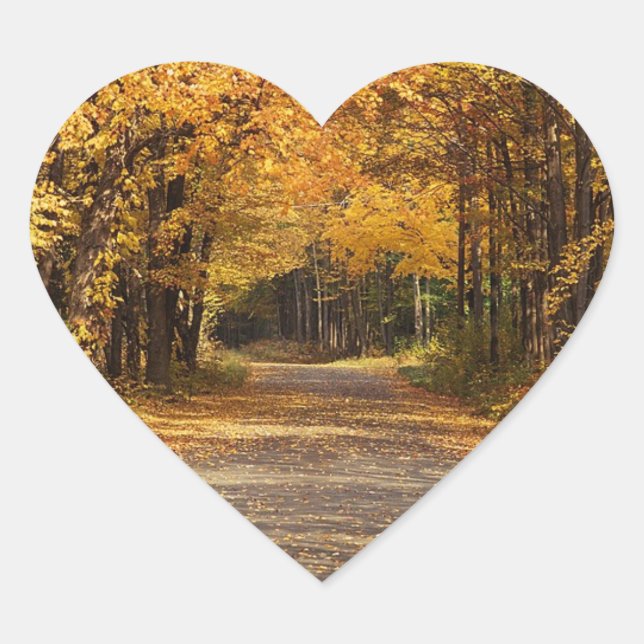 Wedding Hearts Fall Wedding Autumn Wedding Seals (Front)