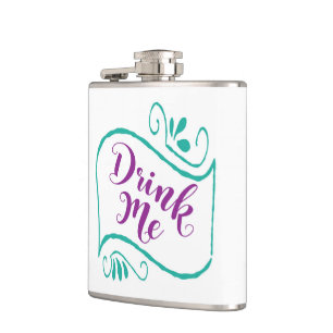 Wedding - Hip Flask - Drink Me