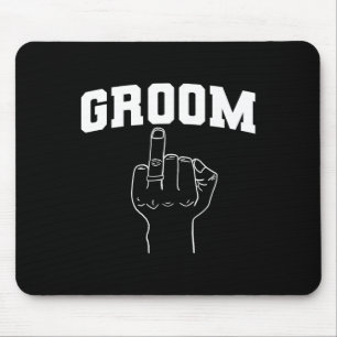 Wedding Honeymoon Bachelor Finger Ring Hub Mouse Mat