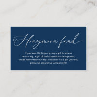 Wedding Honeymoon Fund, Gifts in Cash Wishing Well