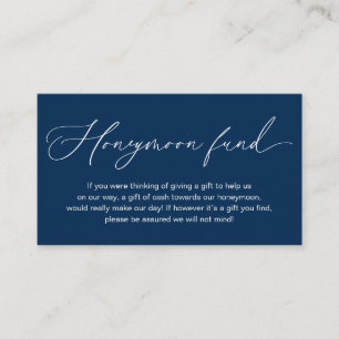 Wedding Honeymoon Fund, Gifts in Cash Wishing Well Enclosure Card